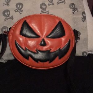 Love Pain and Stitches Orange pumpkins bag 🎃
